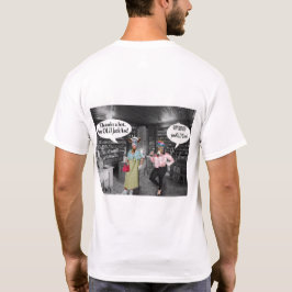 Camiseta mens tee. feliz aniversário vaca e idiota