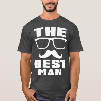 Camiseta Mens The Best Man Bachelor Party 