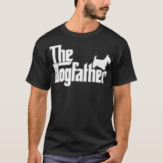 Camiseta Mens The Dogdad Scottish Terrier Dog Padre Pai