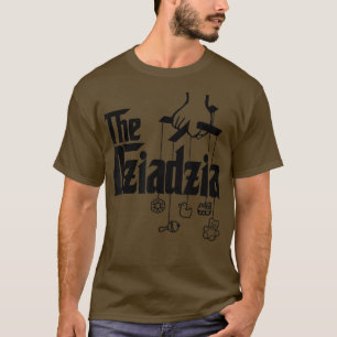Camiseta Mens The Dziadzia Polish Grandfather Baby Shower