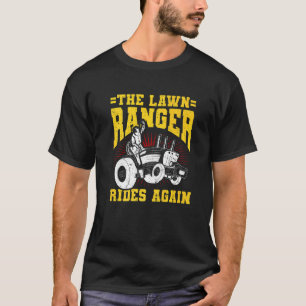 Camiseta Mens The Lawn Ranger Rides De Novo Gardner