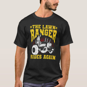 Camiseta Mens The Lawn Ranger Rides De Novo Gardner