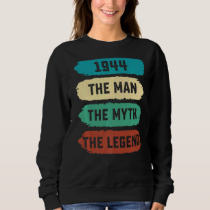 Camiseta Mens The Man Myth Legend 1944 78º Aniversário Por
