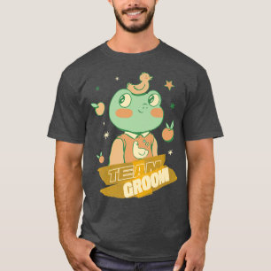 Camiseta Mens TIME NOIVO - Homens Solteirão Festa de Desped