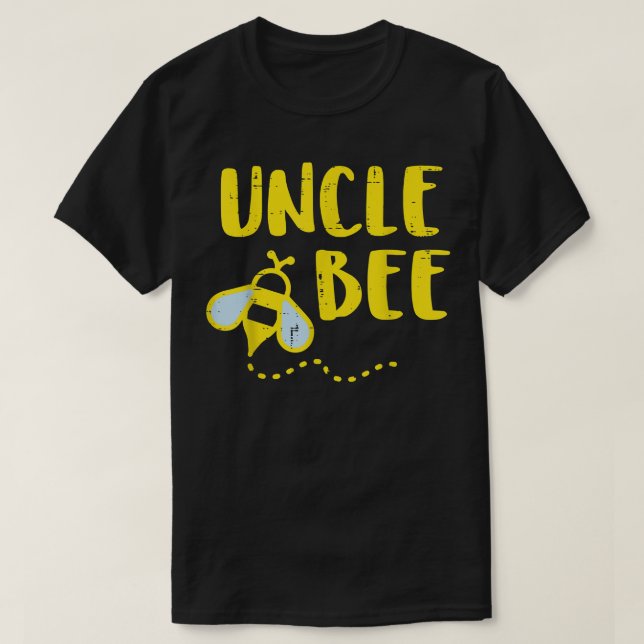 Camiseta Mens Tio Bee Family Matando Apicultura (Frente do Design)