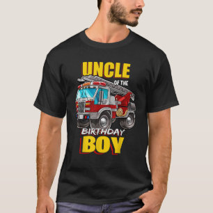 Camiseta Mens Tio do Filho da Família de Aniversário