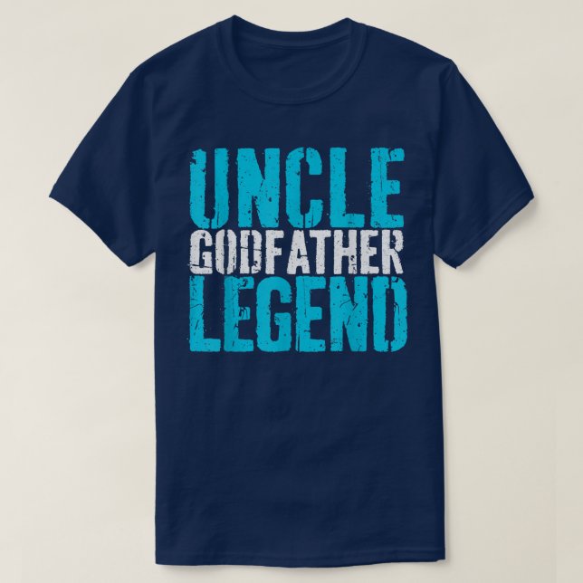 Camiseta Mens Tio Goddad Legend (Frente do Design)