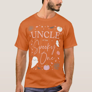 Camiseta Mens Tio of the Spooky One Girl First Birthday P