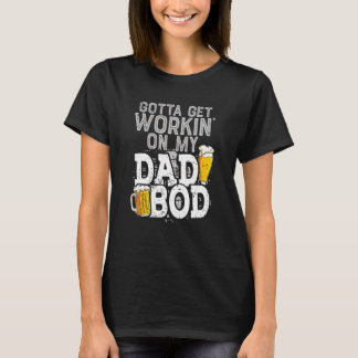 Camiseta Mens Trabalhando Em Pais De Bacalhau Pai Piadas Pa