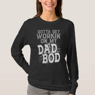 Camiseta Mens Trabalhando No Pai Do Bacalhau Pai Piadas Do