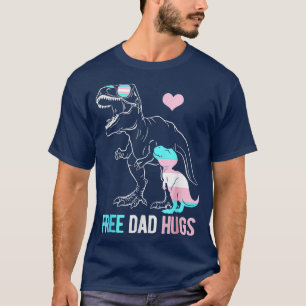 Camiseta Mens Trans Free Pai Hugues Dinossauro Re Pai Trans