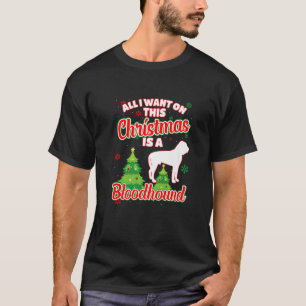 Camiseta Mens, Tudo O Que Quero Neste Natal É Um Sangue