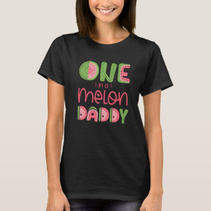 Camiseta Mens Um Em Um Melão De Melancia De Pai De Melancia