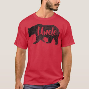 Camiseta Mens Uncle BearAwesome Camping Tee 