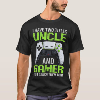 Camiseta Mens Uncle Video Game Gamer Funnyshirts Men Gaming