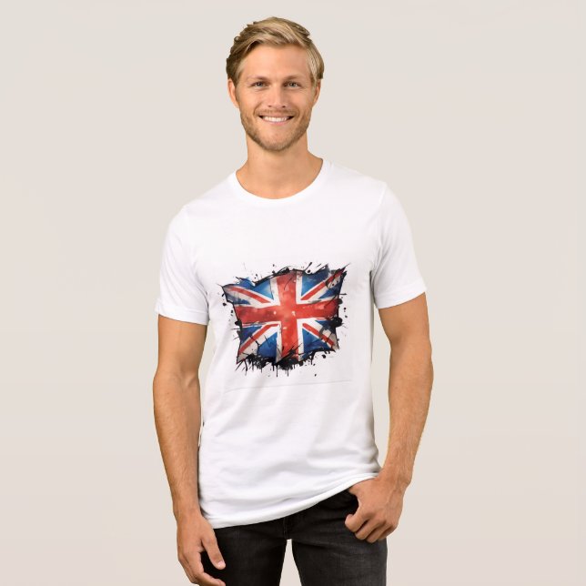 Camiseta Men's union jack t shirt (Frente Completa)