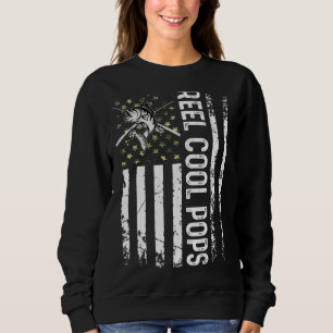 Camiseta Mens Usa Reel Pop Legal Para A Pesca Pai Pai"