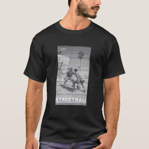 Camiseta Mens Venice Beach Vintage 1V1 Streetball Basketbal