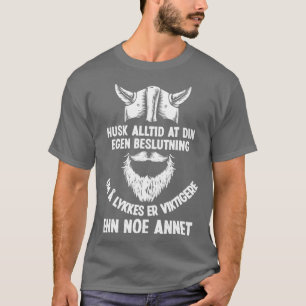 Camiseta Mens Viking Norway Norueguês Escandinavo Q Nórdico