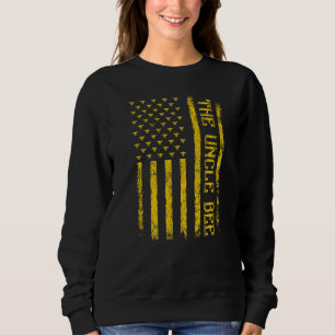 Camiseta Mens Vintage Bee American Flag O Tio Fathe