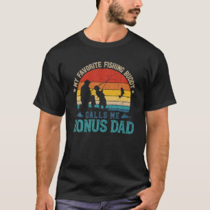 Camiseta Mens Vintage, Camarada de Pesca Favorita, Me Chama