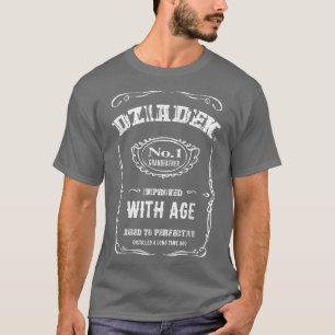 Camiseta Mens Vintage Dziadek Avô Polonês