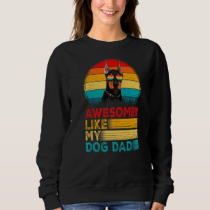 Camiseta Mens Vintage Incrível Como Meus Pais Doberman