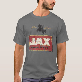 Camiseta Mens Vintage Jax Brewery Family Lover Beer Tee