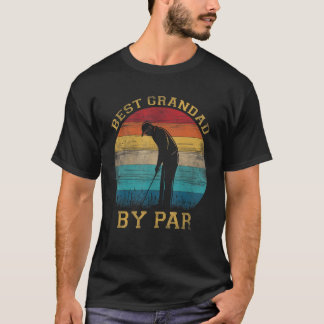 Camiseta Mens Vintage Melhor Avô Por Dia de os pais
