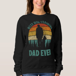 Camiseta Mens Vintage, Melhor Pai de Treinamento de Cães