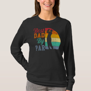 Camiseta Mens Vintage Melhor Pai Por Par Disk Golf Pai Padr