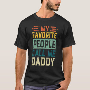 Camiseta Mens Vintage Meu Pessoas Favorito Me Chama De Gord
