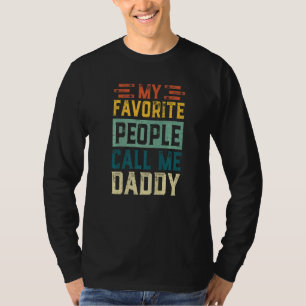Camiseta Mens Vintage Meu Pessoas Favorito Me Chama De Gord