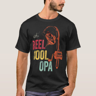 Camiseta Mens Vintage Óculos de sol Reel Legal Dia de os pa