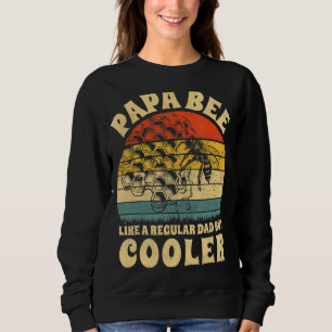 Camiseta Mens Vintage Papa Bebê Como Um Pai Regular Fath