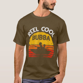 Camiseta Mens Vintage Reel Legal Bubba Pesca Pais D