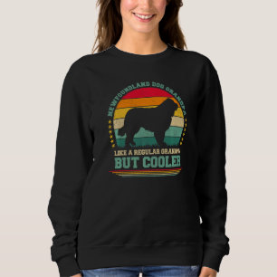 Camiseta Mens Vintage Retro Newfoundland Dog Avô Fathe