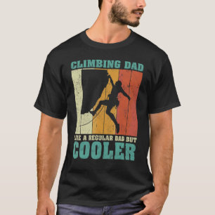 Camiseta Mens Vintage Retro Subindo Pai Como Um Pai Regular