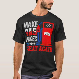 Camiseta Mens Vintage Tornam Os Preços Do Gás Excelente Nov
