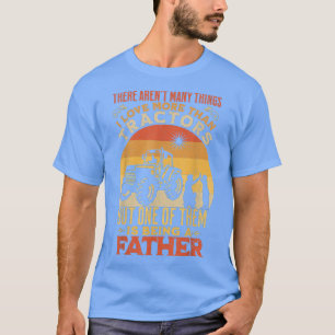 Camiseta Mens Vintage Trator Amadurece Farmador Engraçado d