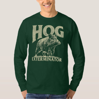 Camiseta Mens Vintage Wild Pig Hunt Hunting Hog