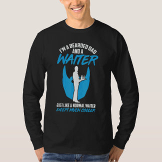 Camiseta Mens Waiter Waitress Server Work In Gastronomy 2