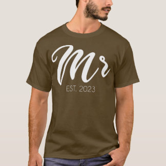 Camiseta Mens Wedding Matching Gifts Sr.