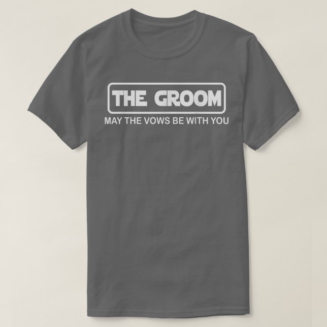 Camiseta Mens Wedding Matching Groom Est (Frente do Design)