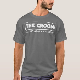 Camiseta Mens Wedding Matching Groom Est