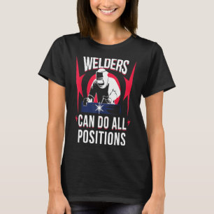 Camiseta Mens Welder Quote Dotado Para Solder Engraçado