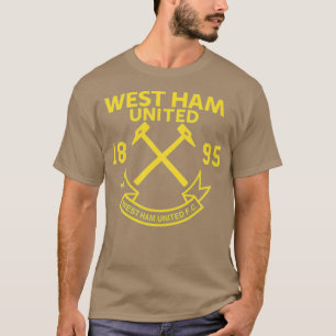 Camiseta Mens West Ham, Marinho da Patrulha de Hammer Unida