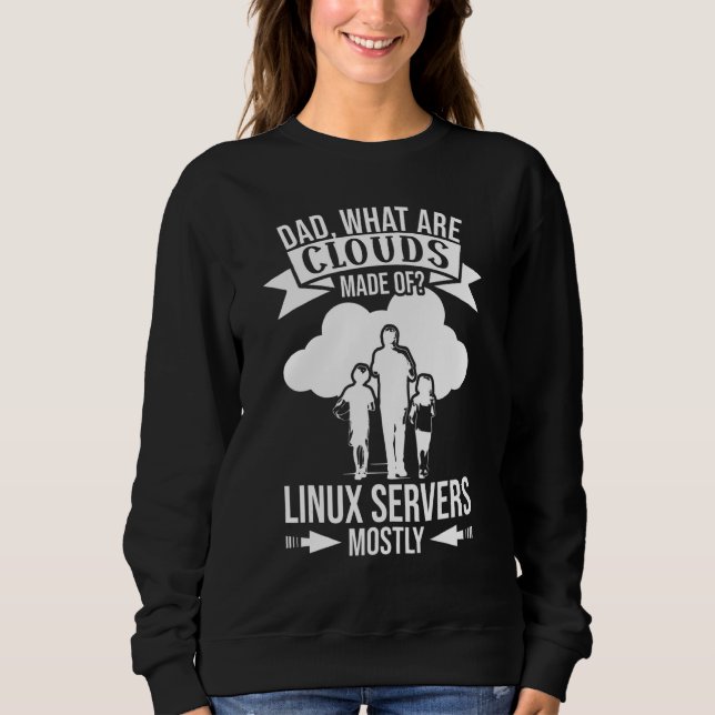 Camiseta Mens What Are Clouds Made Of  Linux Cloud Computin (Frente)