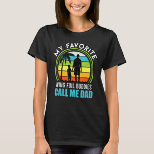 Camiseta Mens Wing Surf Papa Padre Wingfoil Wing Foil