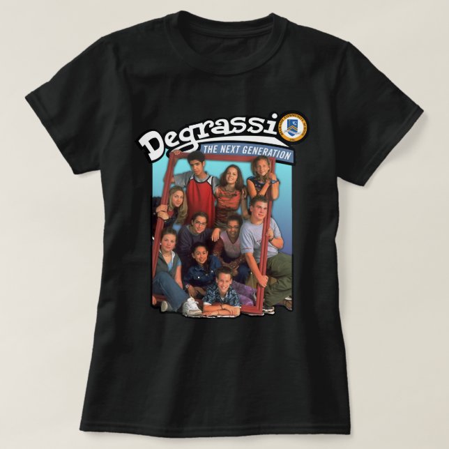 Camiseta Mens Womens Degrassi Fãs Engraçadas (Frente do Design)